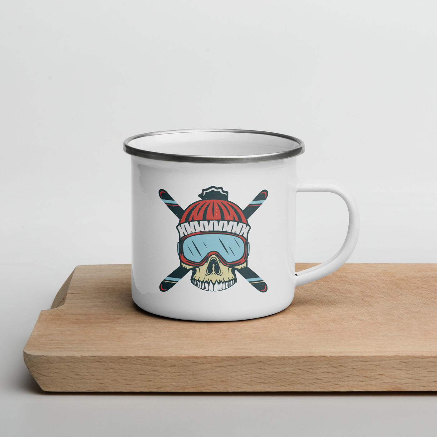 Ski Reaper Enamel Mug