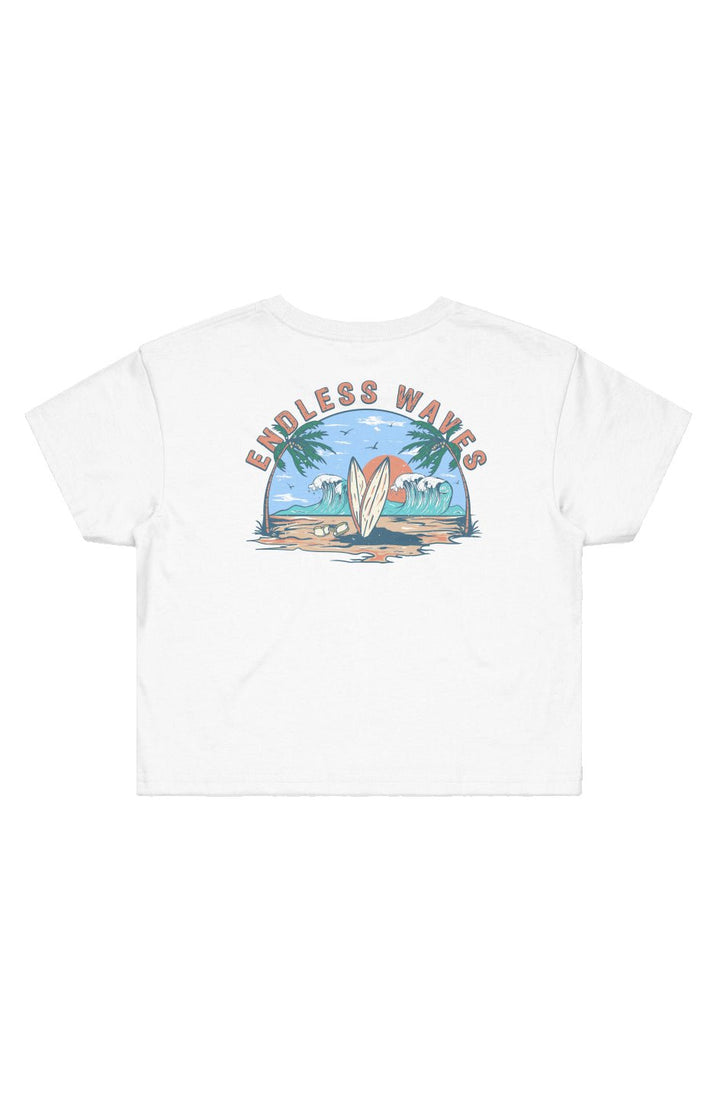 Endless Waves Cropped Tee - Swash Peak