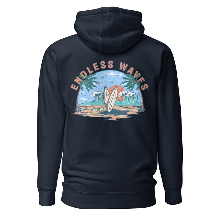 Endless Waves Unisex Hoodie - Swash Peak