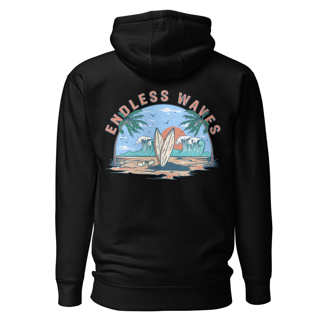 Endless Waves Unisex Hoodie - Swash Peak