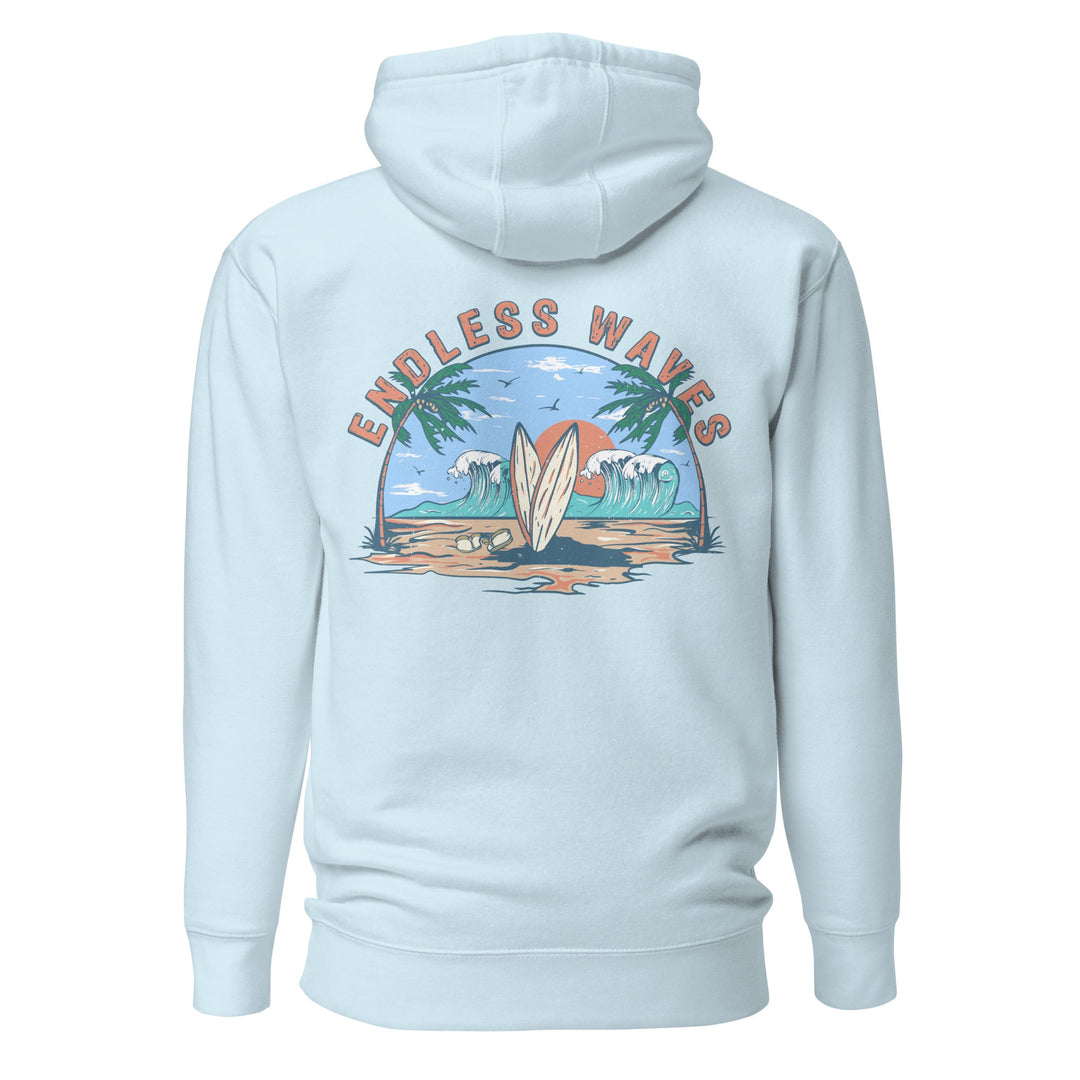 Endless Waves Unisex Hoodie - Swash Peak
