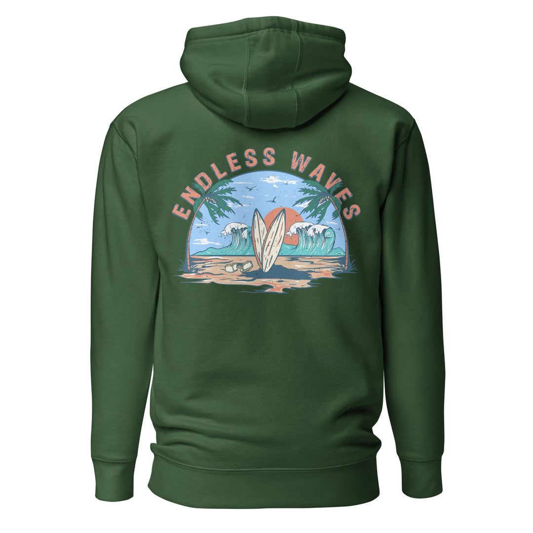 Endless Waves Unisex Hoodie - Swash Peak