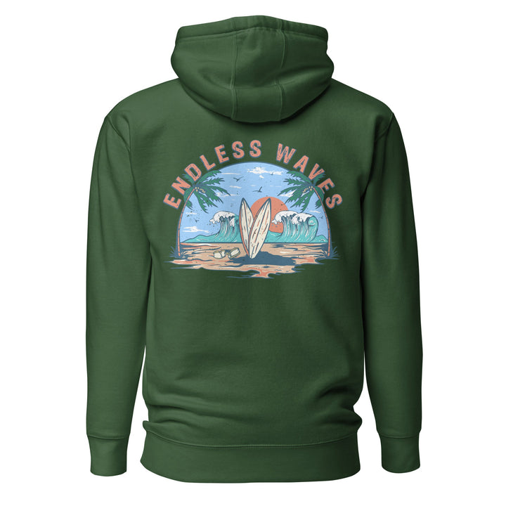 Endless Waves Unisex Hoodie - Swash Peak