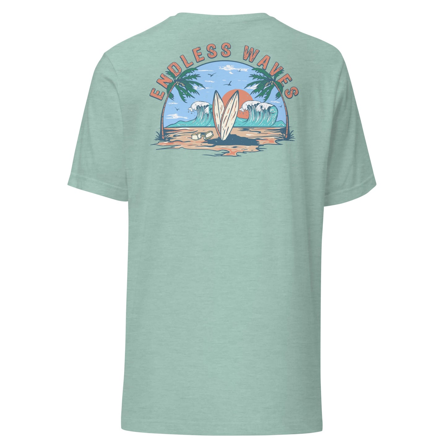 Endless Waves Unisex Tee - Swash Peak