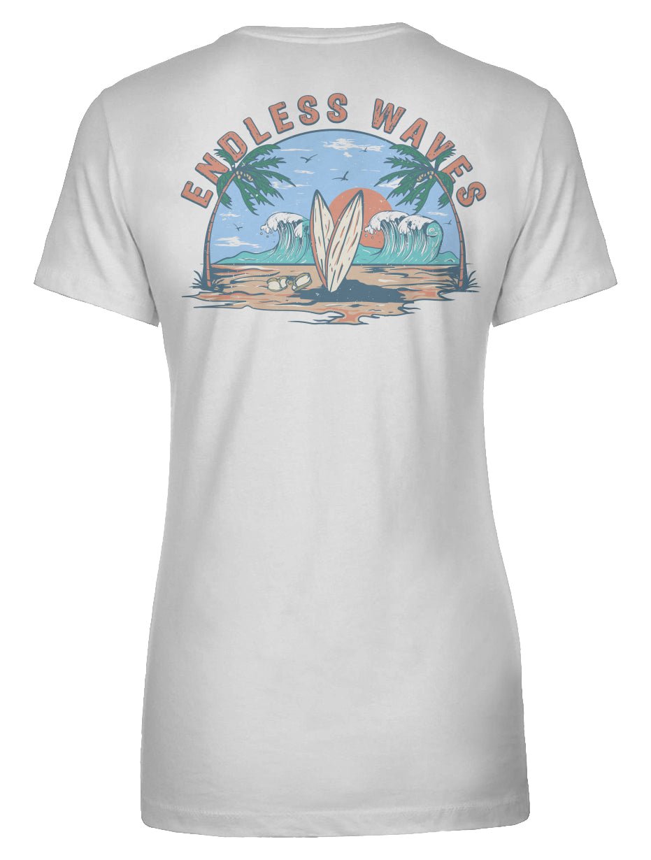 Endless Waves Women's Tee - Swash Peak