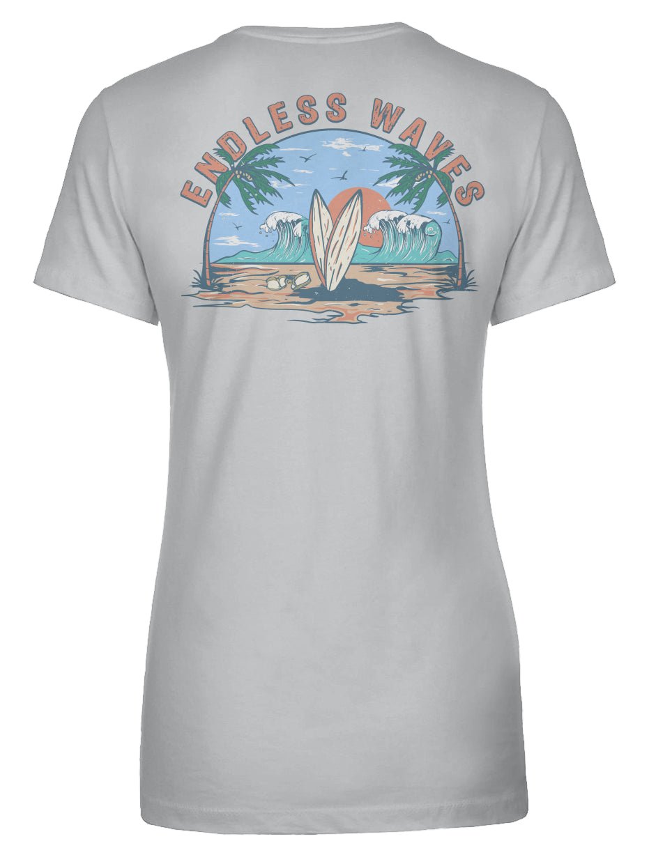 Endless Waves Women's Tee - Swash Peak