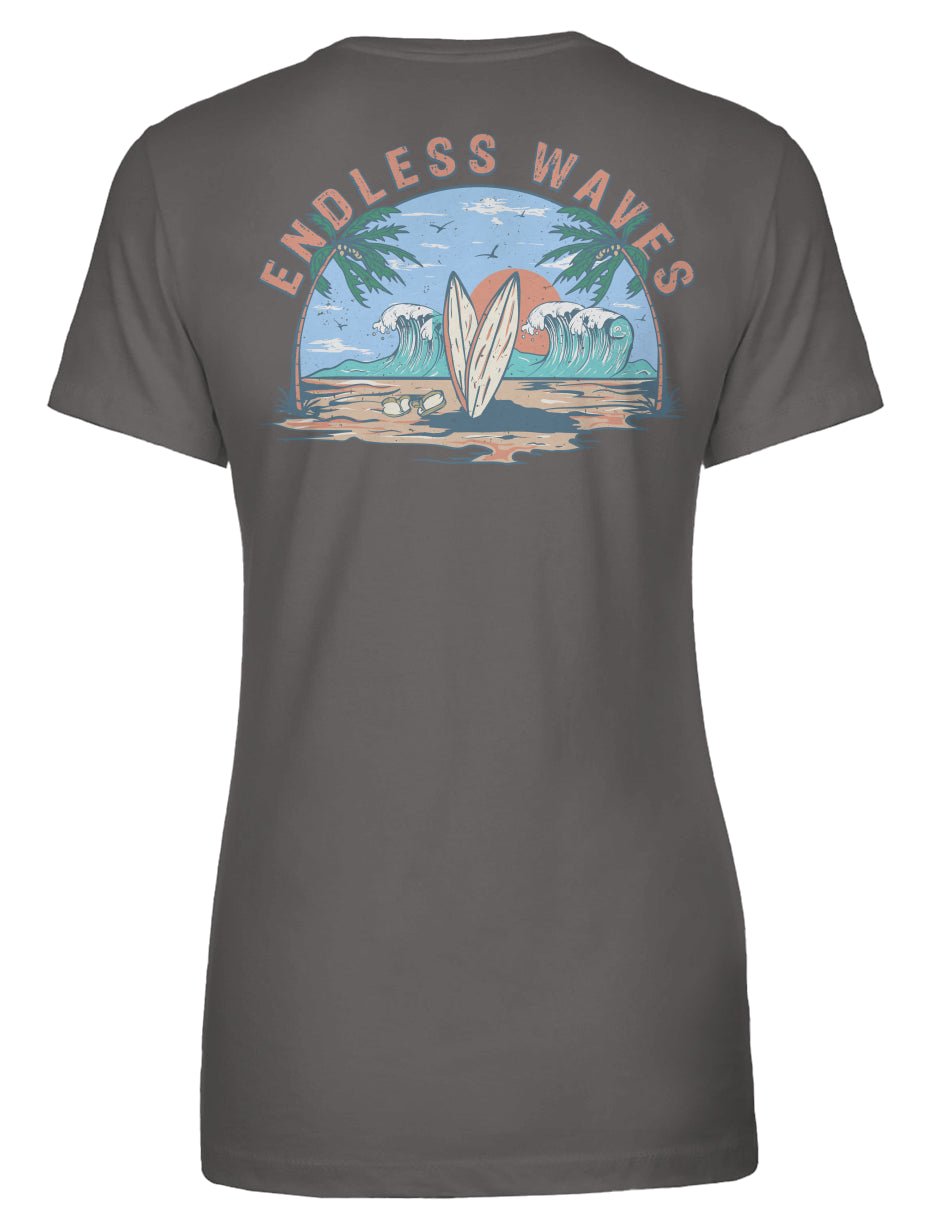Endless Waves Women's Tee - Swash Peak