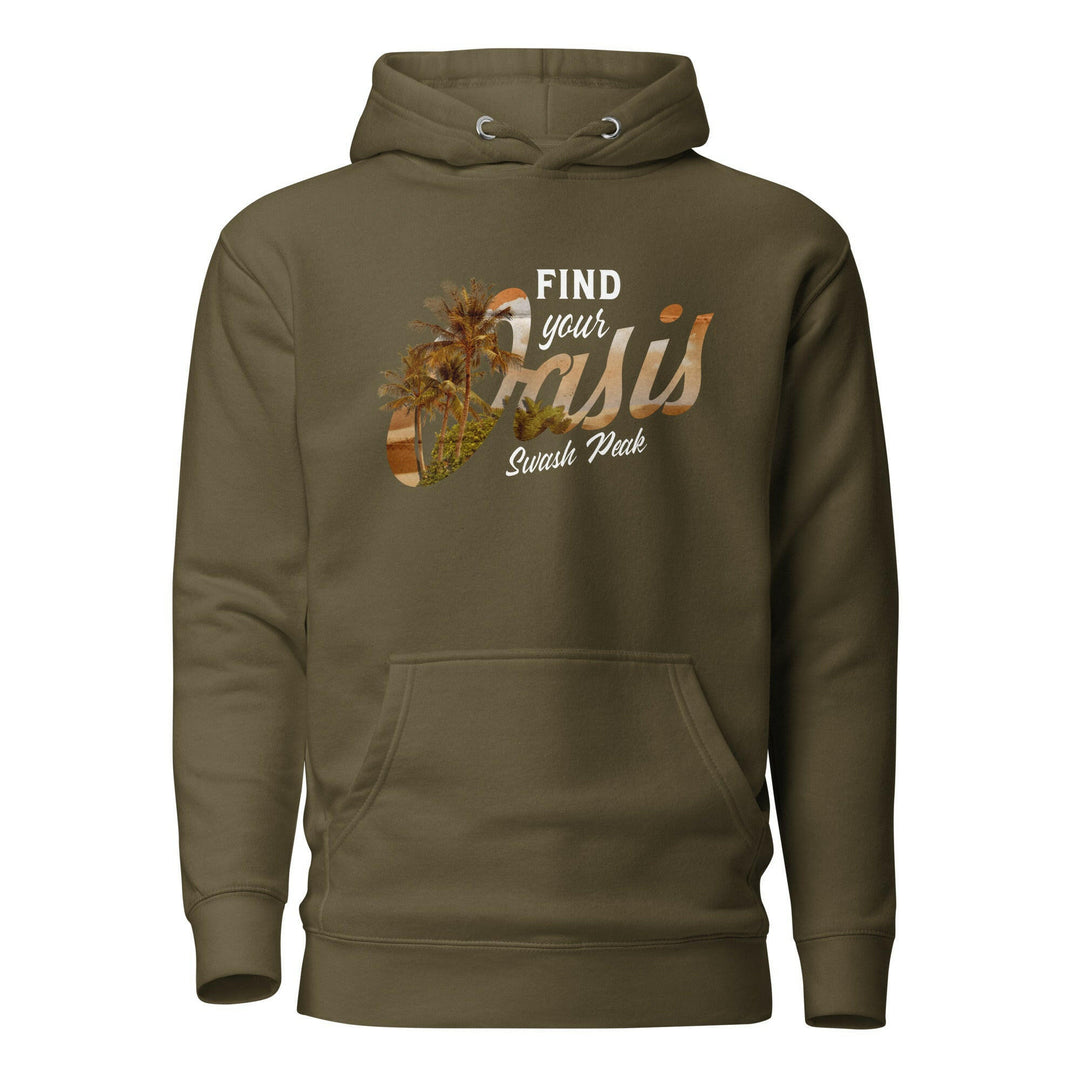 Find Your Oasis Unisex Hoodie - Swash Peak