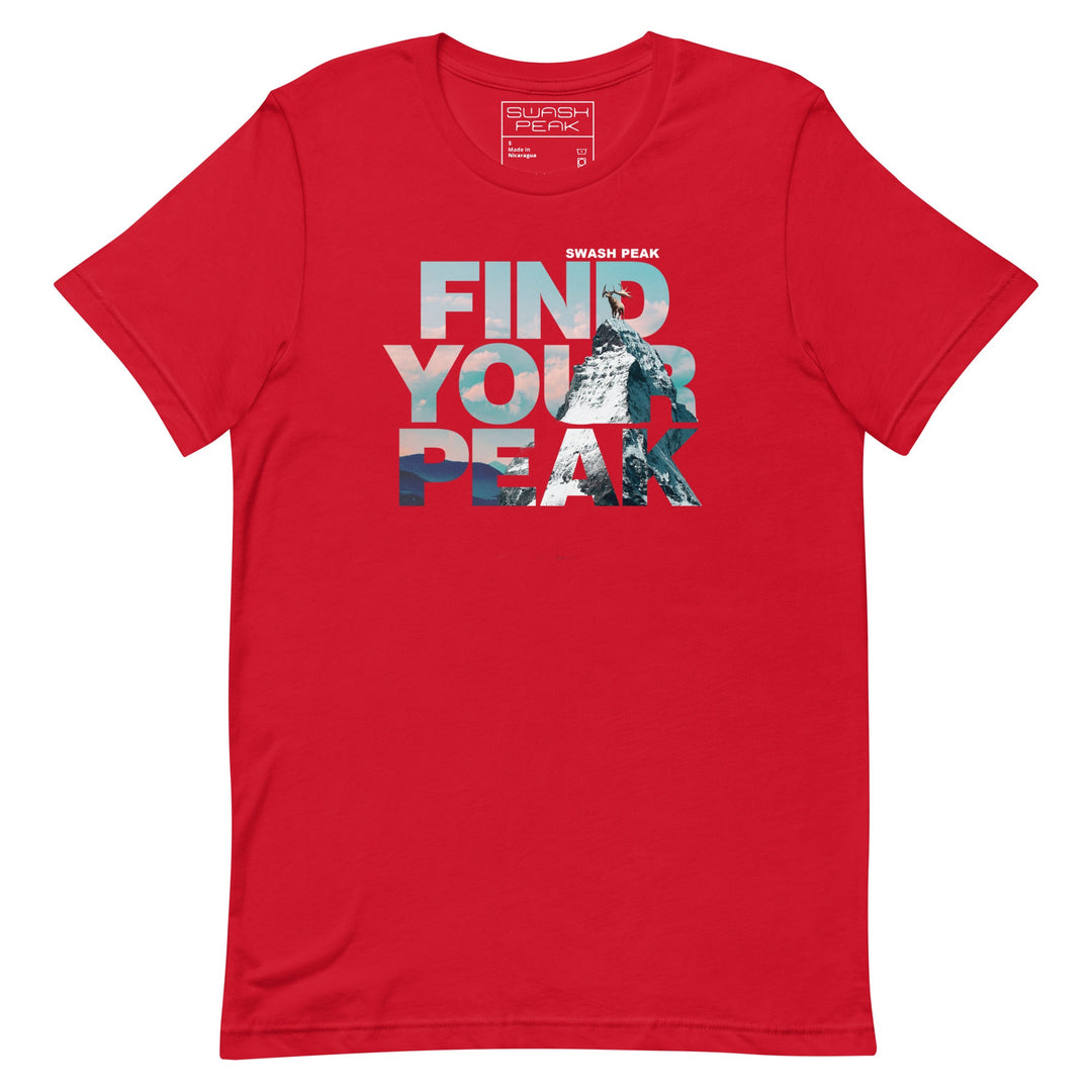 Find Your Peak Unisex Tee - Swash Peak