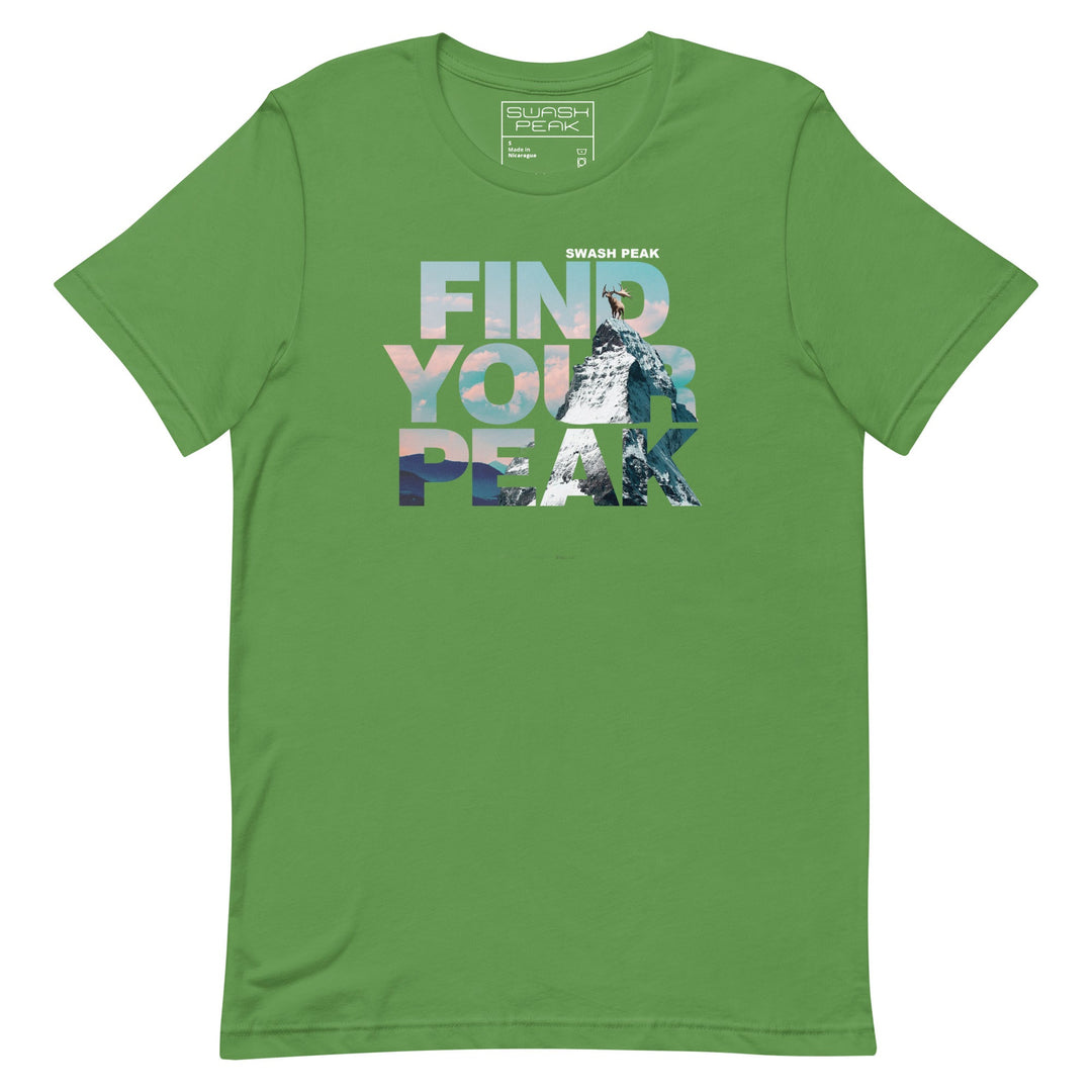 Find Your Peak Unisex Tee - Swash Peak
