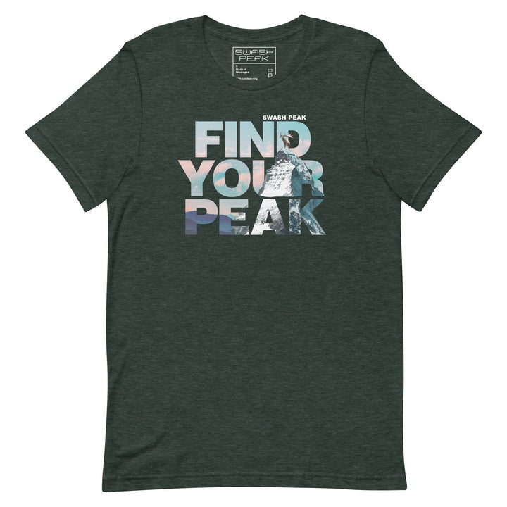 Find Your Peak Unisex Tee - Swash Peak
