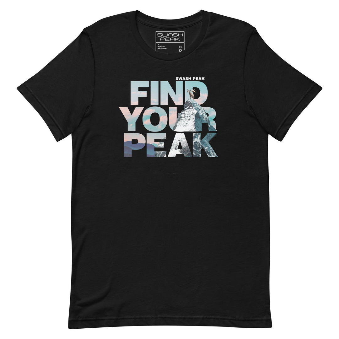 Find Your Peak Unisex Tee - Swash Peak