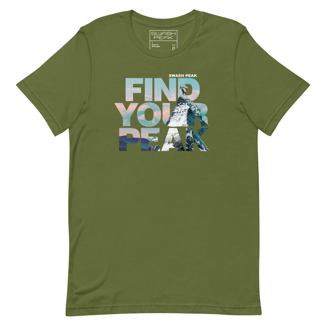 Find Your Peak Unisex Tee - Swash Peak