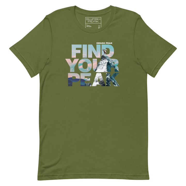 Find Your Peak Unisex Tee - Swash Peak