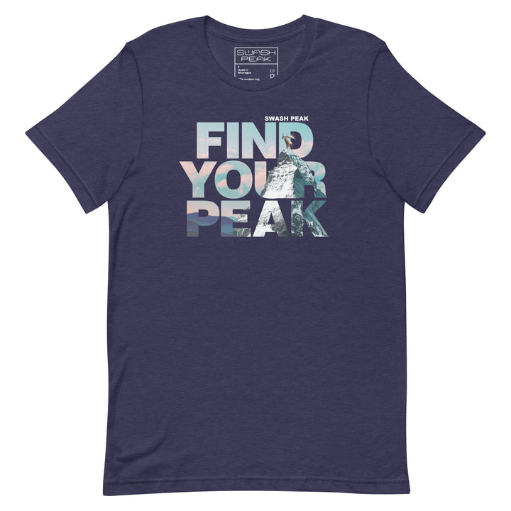 Find Your Peak Unisex Tee - Swash Peak