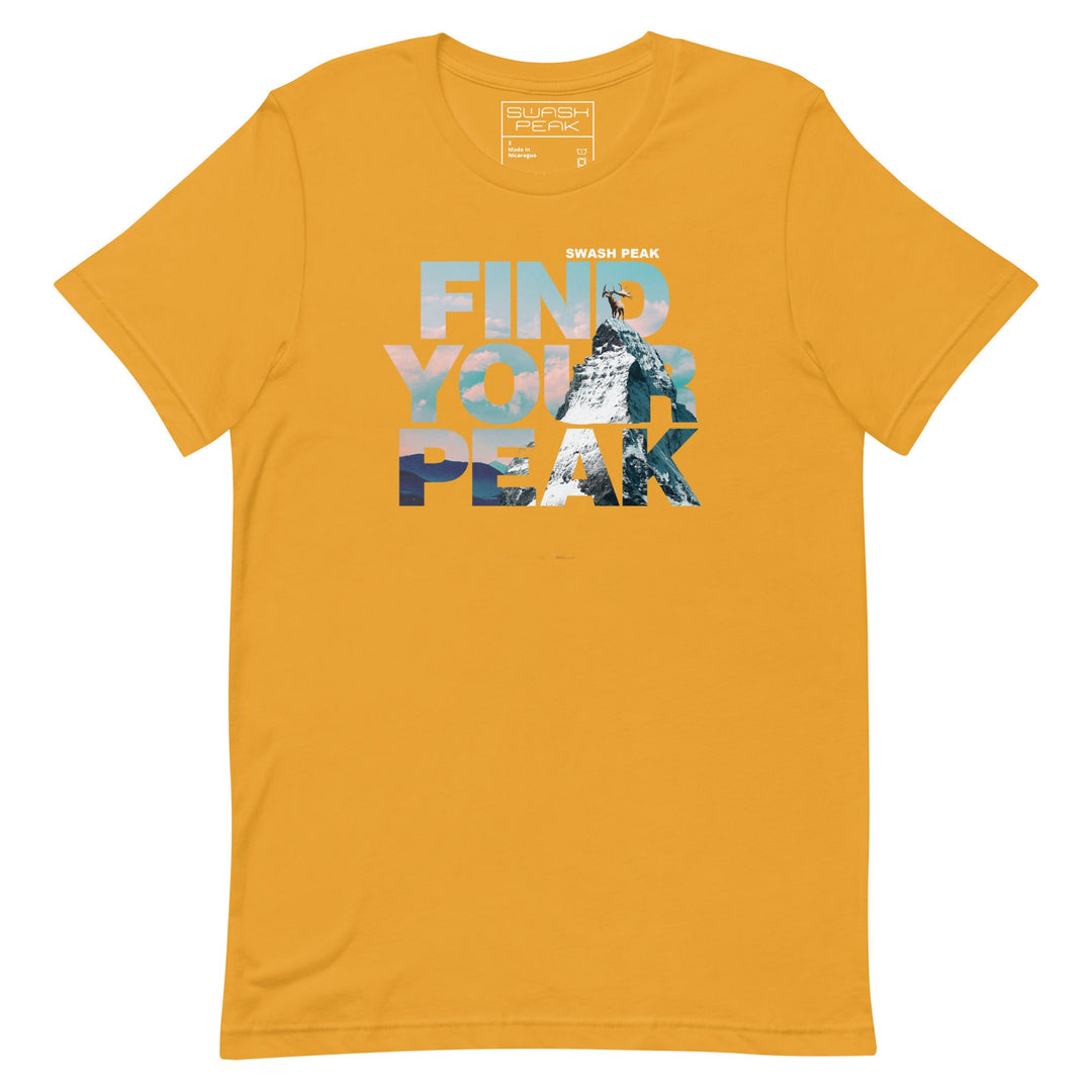 Find Your Peak Unisex Tee - Swash Peak