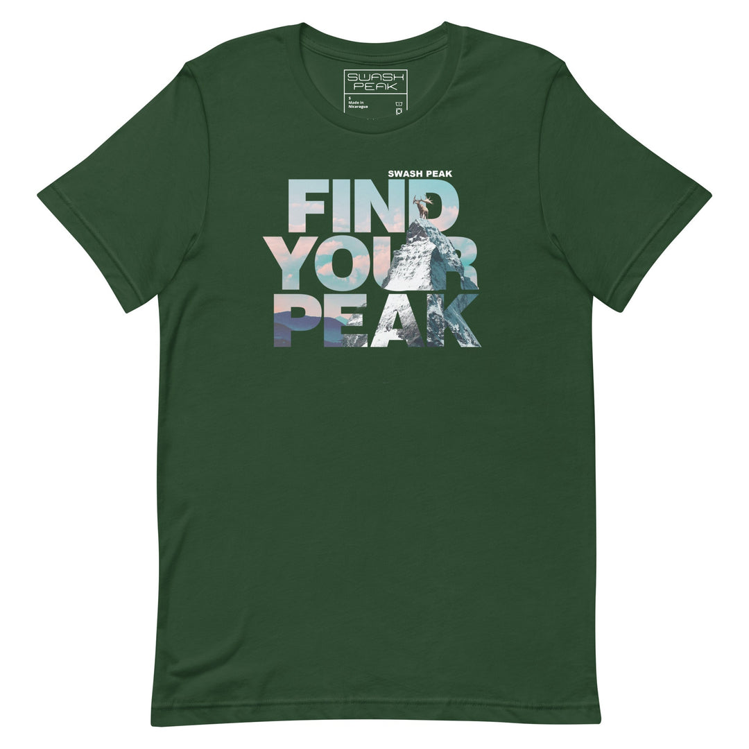 Find Your Peak Unisex Tee - Swash Peak