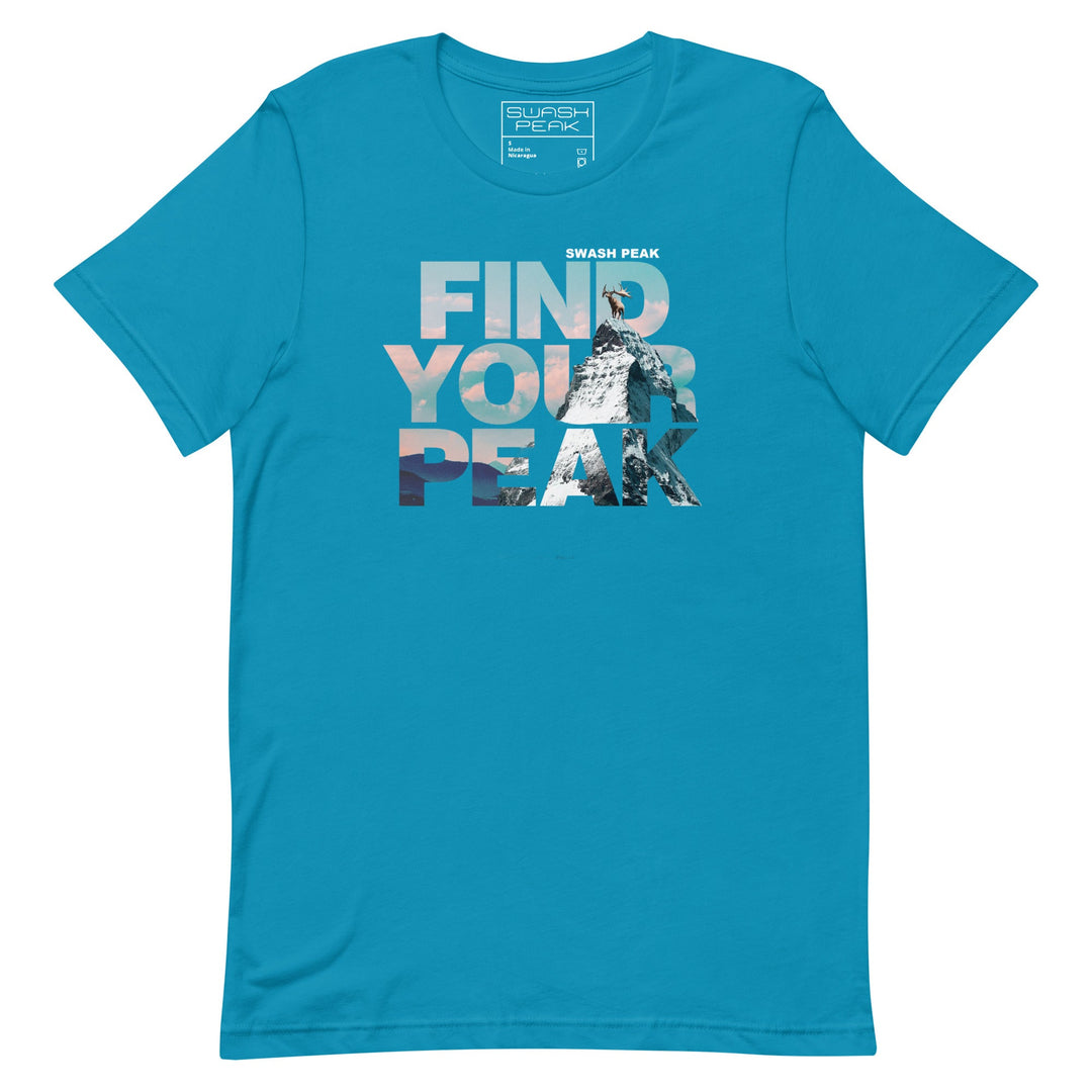 Find Your Peak Unisex Tee - Swash Peak