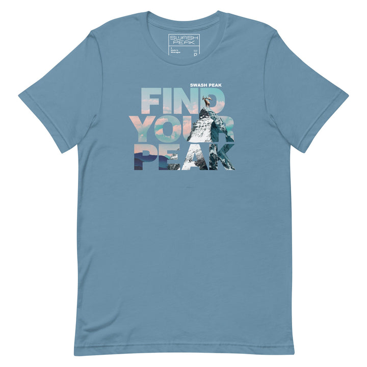Find Your Peak Unisex Tee - Swash Peak