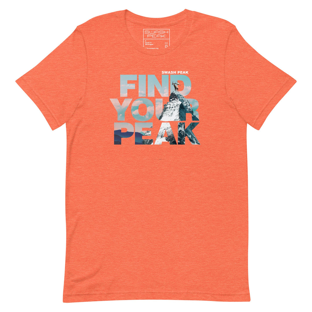 Find Your Peak Unisex Tee - Swash Peak