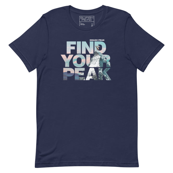 Find Your Peak Unisex Tee - Swash Peak