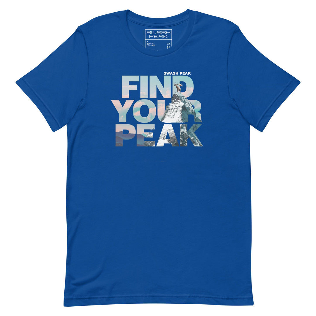 Find Your Peak Unisex Tee - Swash Peak