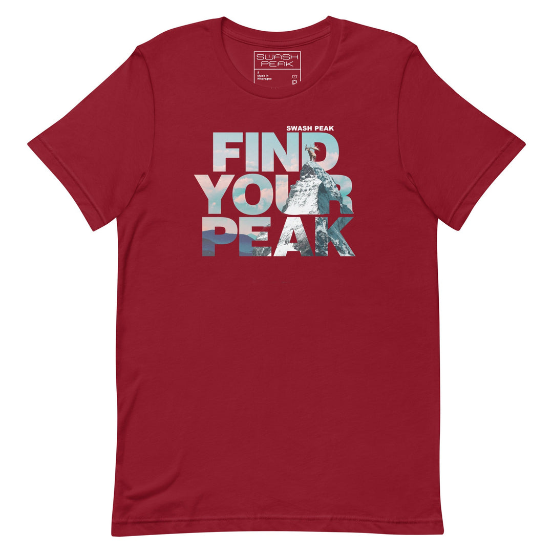 Find Your Peak Unisex Tee - Swash Peak