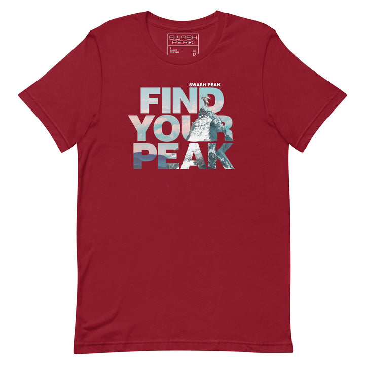 Find Your Peak Unisex Tee - Swash Peak