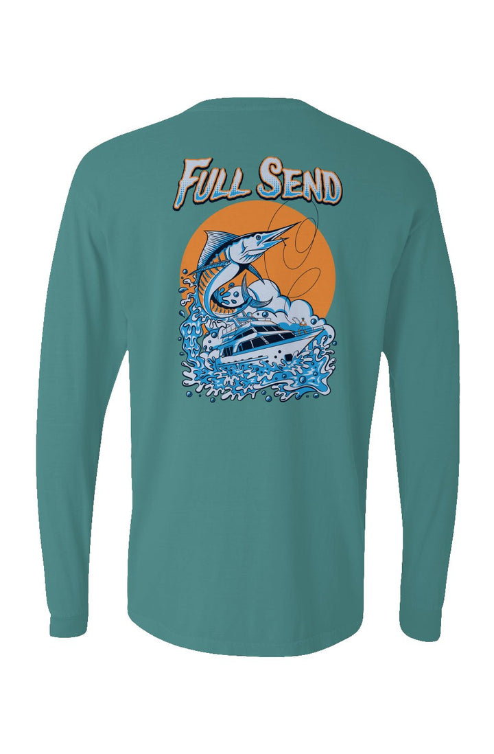 Full Send Long Sleeve Unisex Tee - Swash Peak