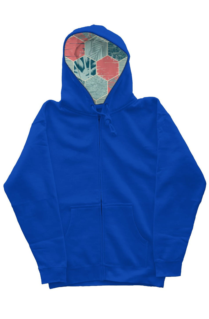 Geo Palms Zip - Up - Swash Peak