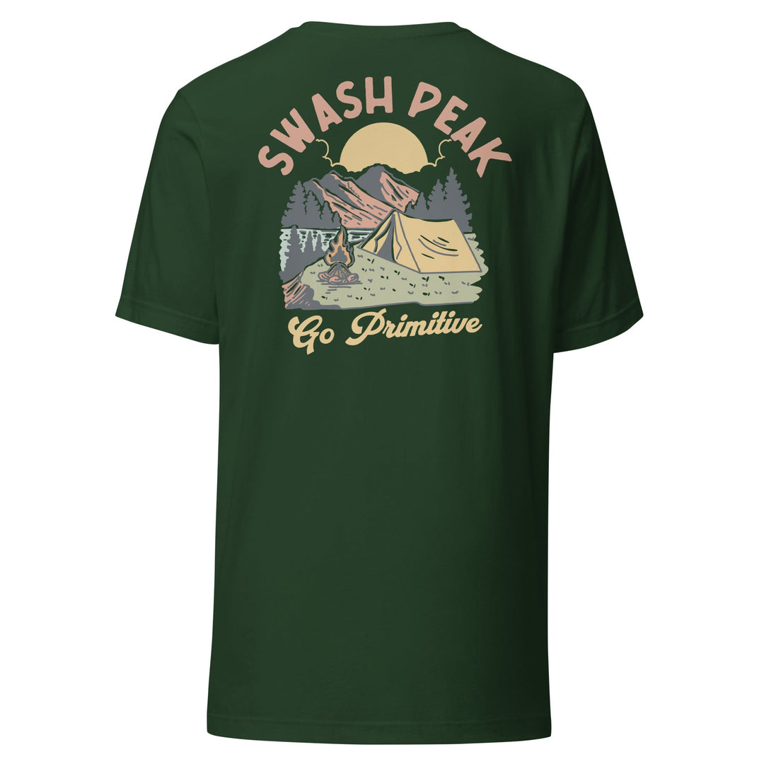 Go Primitive Unisex Tee - Swash Peak