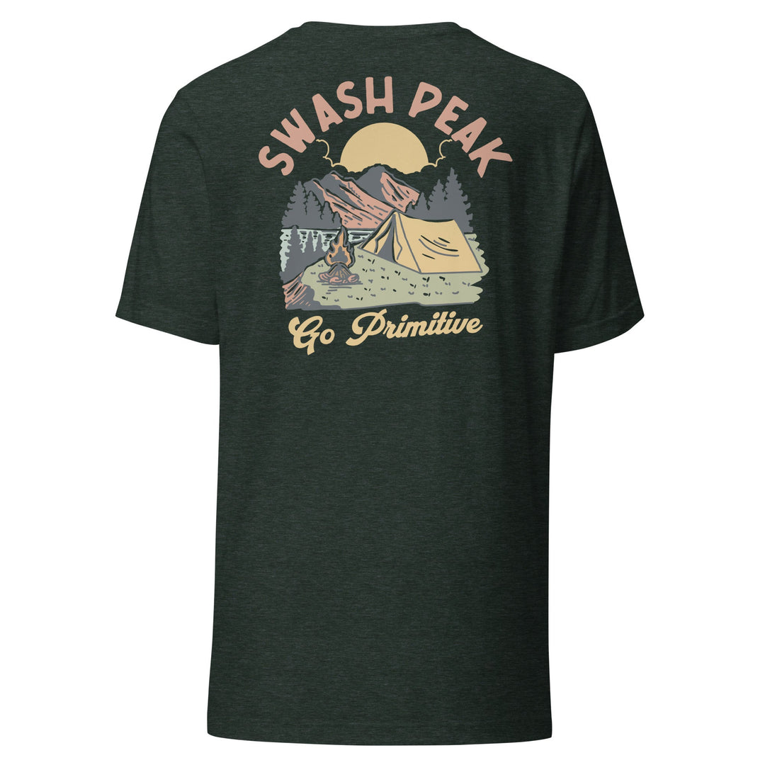Go Primitive Unisex Tee - Swash Peak
