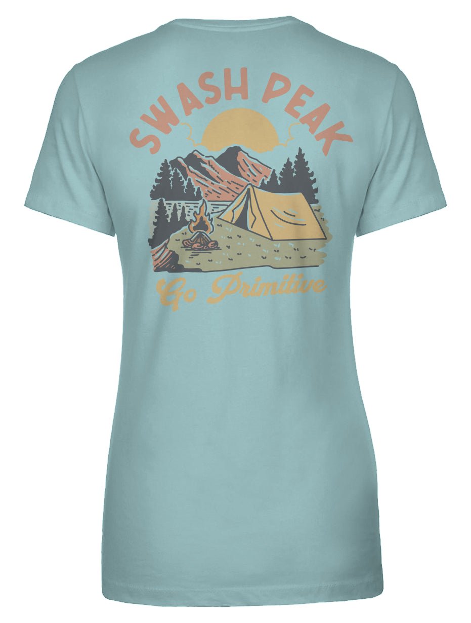 Go Primitive Women's Tee - Swash Peak