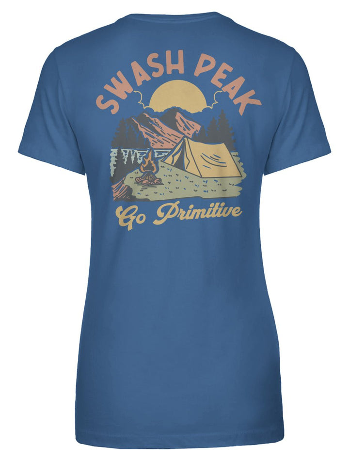 Go Primitive Women's Tee - Swash Peak