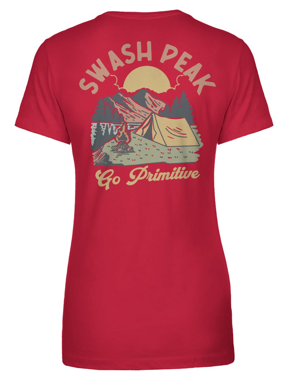 Go Primitive Women's Tee - Swash Peak