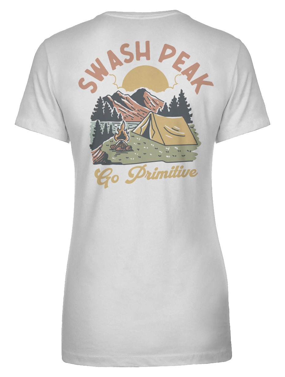 Go Primitive Women's Tee - Swash Peak