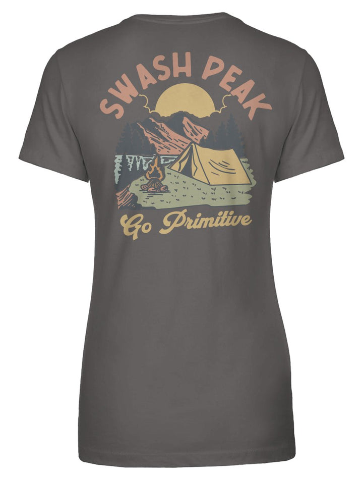 Go Primitive Women's Tee - Swash Peak
