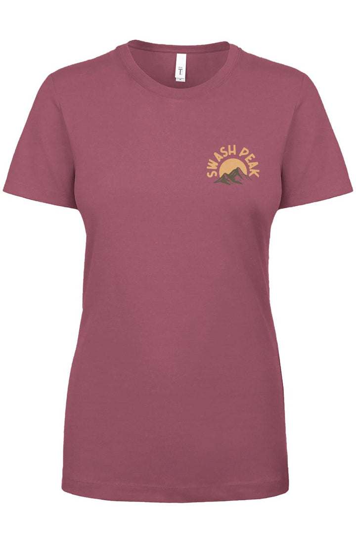 Go Primitive Women's Tee - Swash Peak