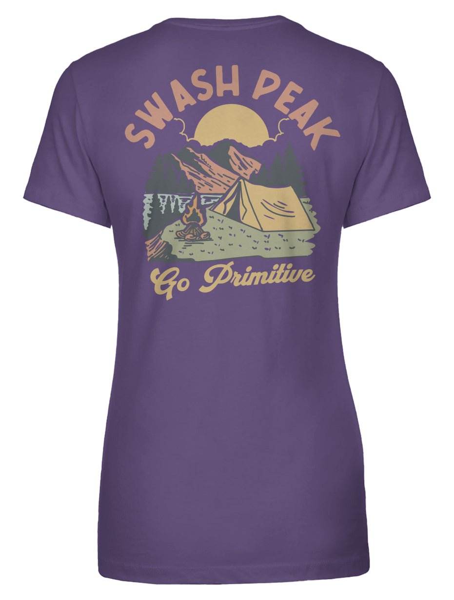 Go Primitive Women's Tee - Swash Peak