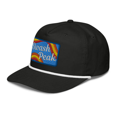 Retro Peak Rope Hat