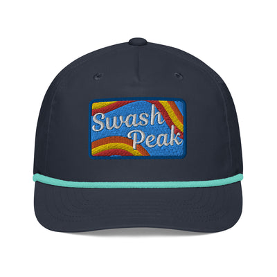 Retro Peak Rope Hat