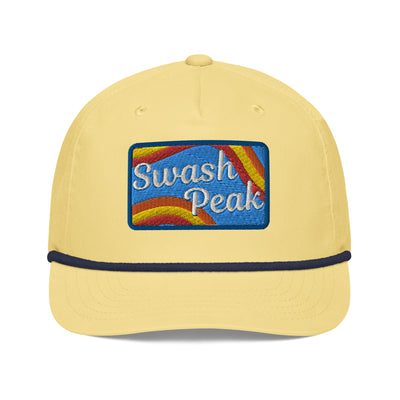 Retro Peak Rope Hat