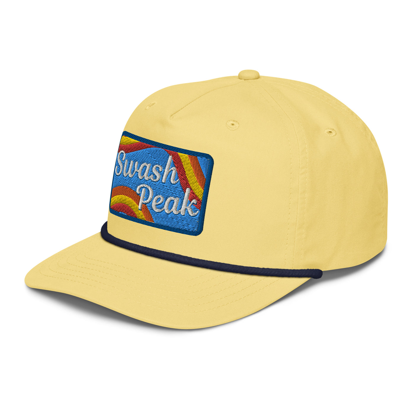 Retro Peak Rope Hat