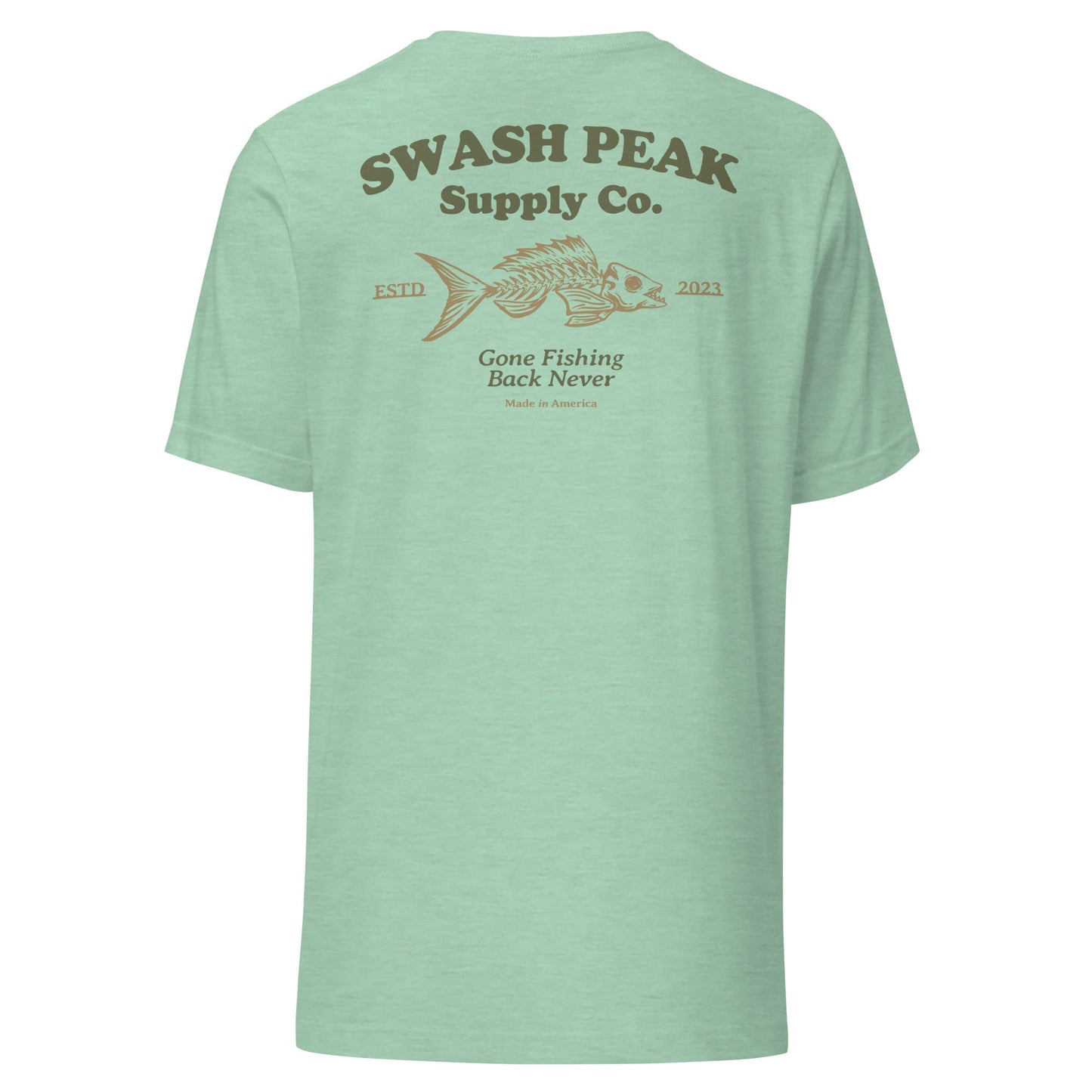Gone Fishing Unisex Tee - Swash Peak