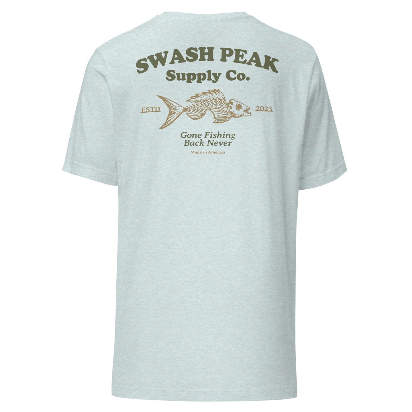 Gone Fishing Unisex Tee - Swash Peak