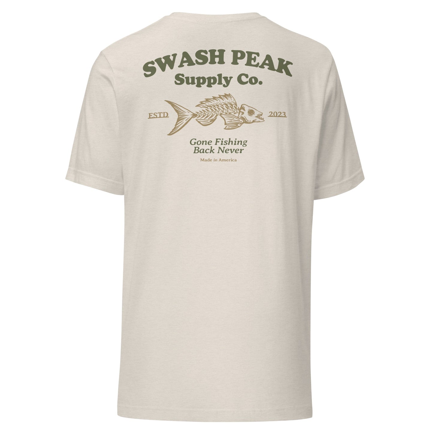 Gone Fishing Unisex Tee - Swash Peak