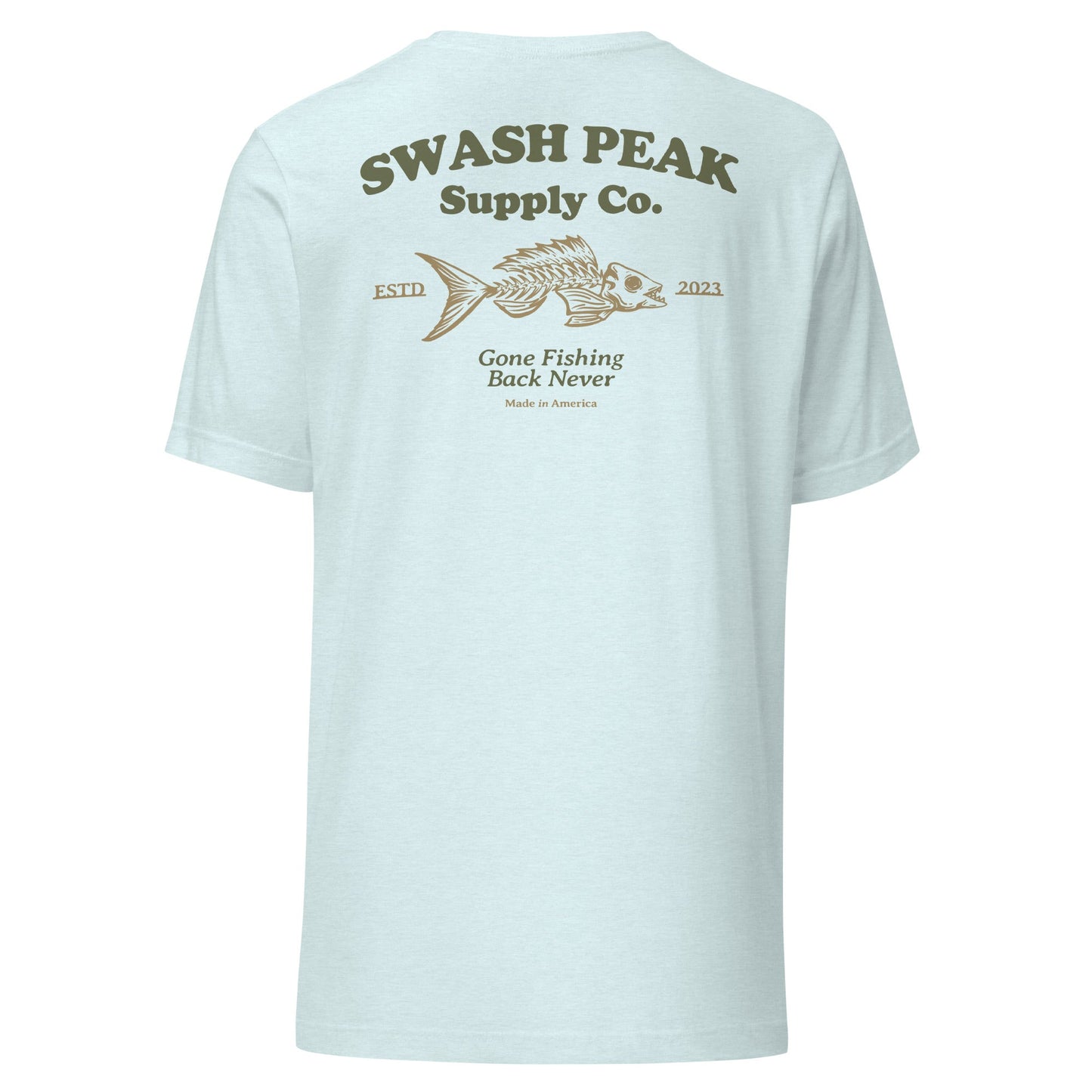 Gone Fishing Unisex Tee - Swash Peak