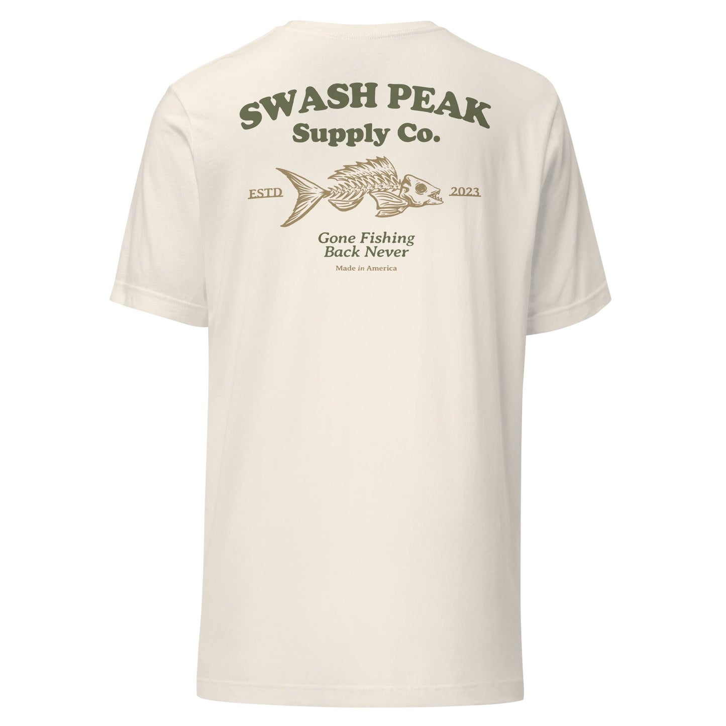 Gone Fishing Unisex Tee - Swash Peak