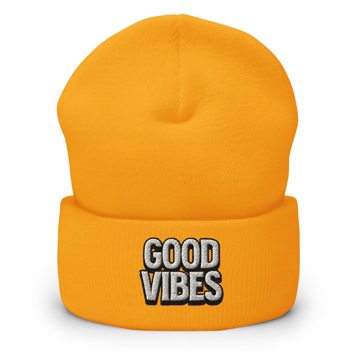 Good Vibes Cuffed Beanie - Swash Peak