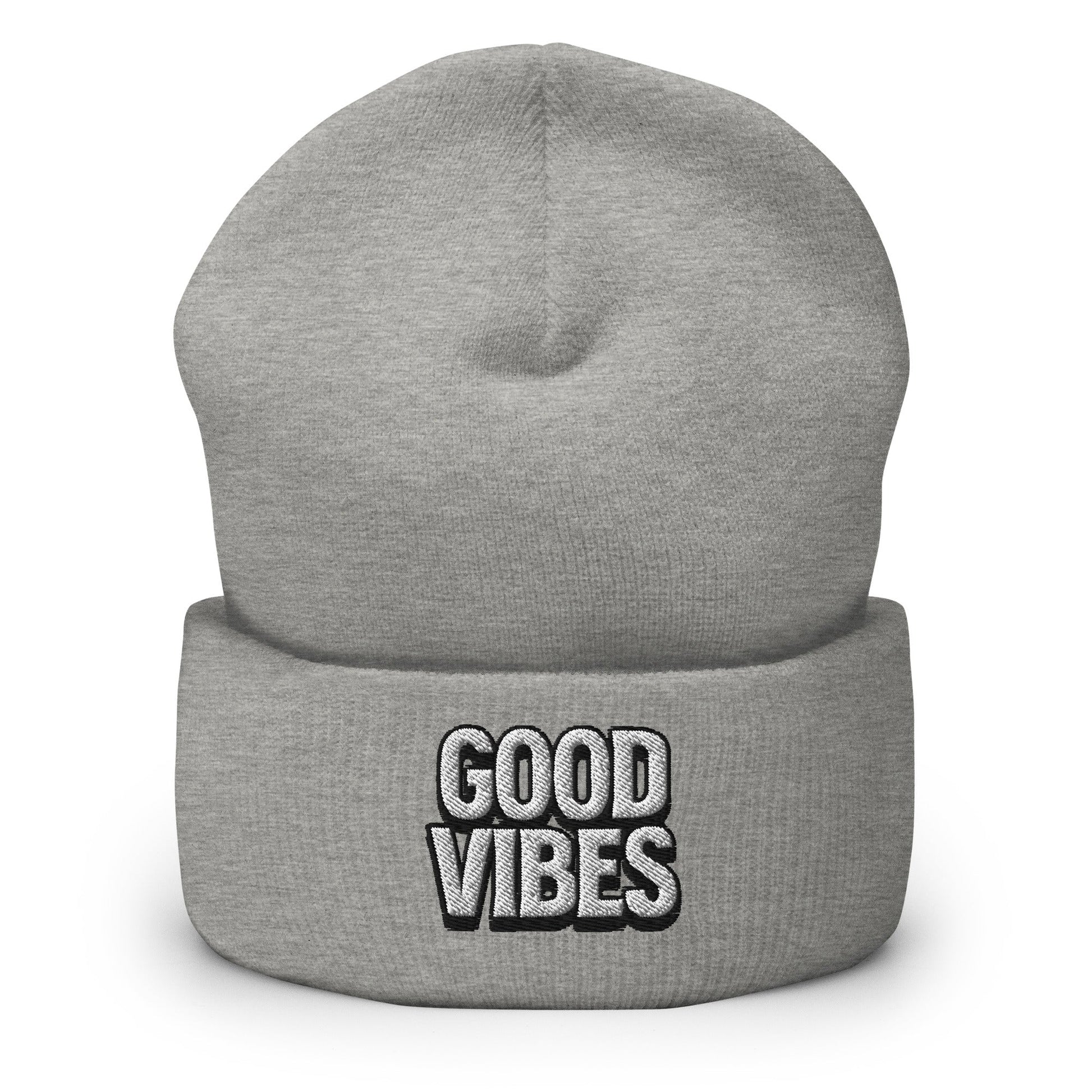 Good Vibes Cuffed Beanie - Swash Peak